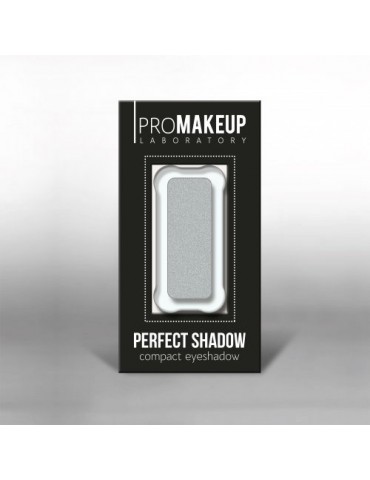 Компактные тени для век PERFECT SHADOW, 09 серебро / перламутровый, PROMAKE UP LABORATORY