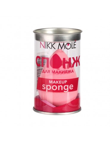Спонж для макияжа «Розовый» NIKK MOLE