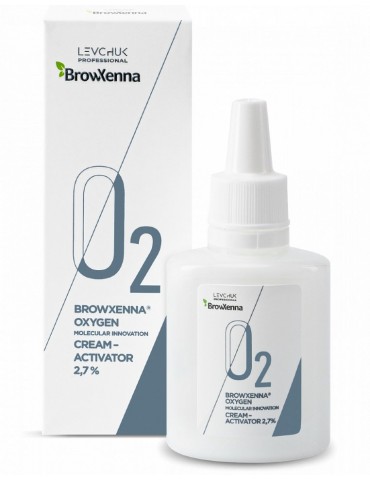 Крем-активатор 2,7%, OXYGEN O2, 30 мл, BROWXENNA®