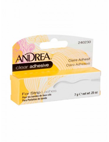 Клей для пучков прозрачный Clear Adhesive for strip Lashes, 7 г, ANDREA